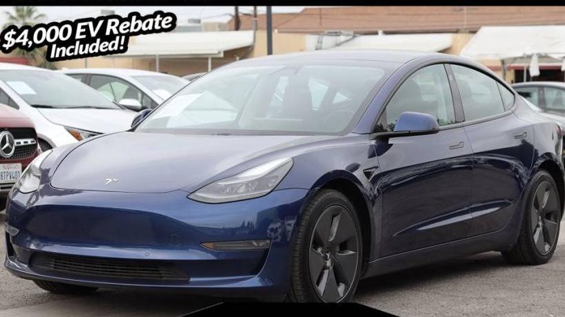 TESLA MODEL 3 2021 5YJ3E1EB2MF009255 image